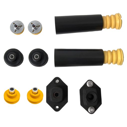 Kit de Monturas de Amortiguador Trasero Superior Inferior y Topes para BMW E82 E87 E90 328i E92