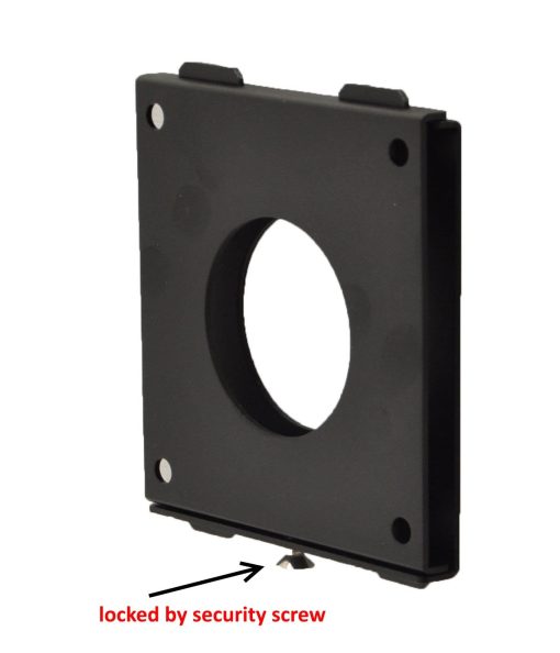 Estuche de Seguridad Anti-Robo de Acrilico VESA para Amazon Fire 7" 2015/2017/2019 con Kit de Montaje en Pared (Negro) - Imagen 7