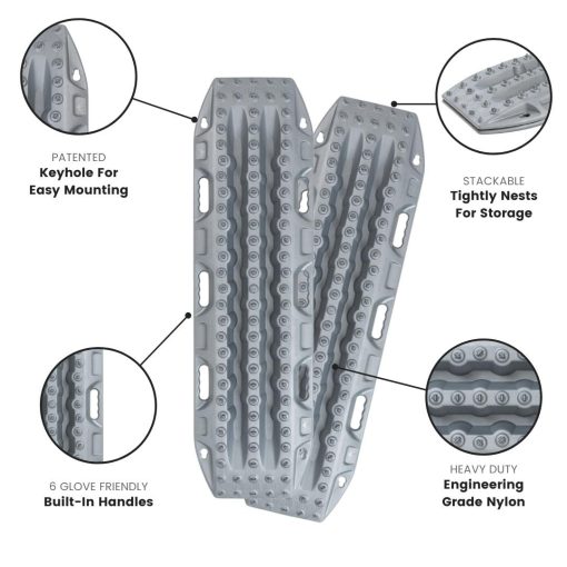 Tablero de Recuperacion para Vehiculos MAXTRAX MKII Gris Titanio - Imagen 2