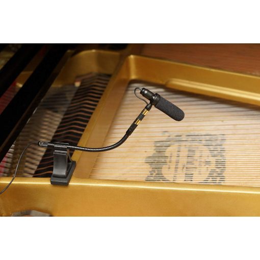 Microfono de Instrumento Musical Rannsgeer PMMB19 con Pinza para Piano y 5 Conectores