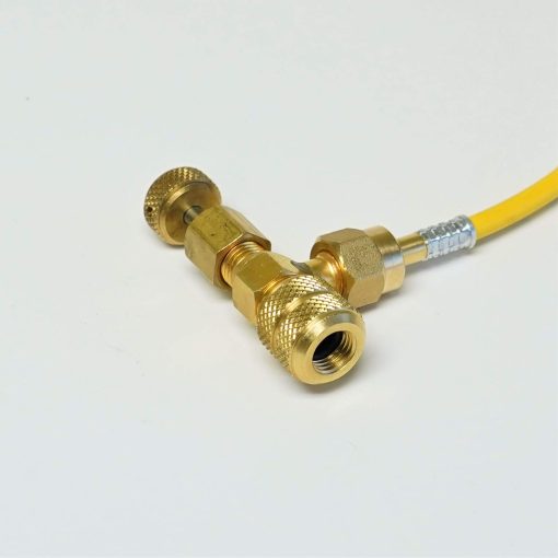 Yellow Jacket 61004 Manifold de Valvula Individual con Mangueras R290 R600a Hidrocarburos - Imagen 5
