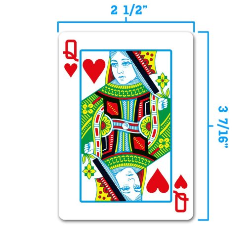 Baraja de naipes de plastico Copap 1546, tamano de poker (estandar) Negro/Oro (indice Regular, 6 juegos) - Imagen 6
