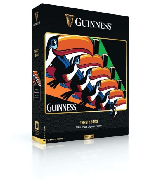 Puzzle de 1000 Piezas de New York Puzzle Company - Guinness Thirsty Birds - Imagen 2