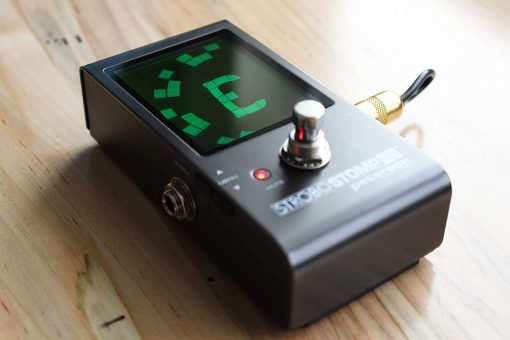 Pedal Peterson Tuners SS-HD StroboStomp Bundle HD para Guitarra & Bajo con 12 Puas y Paño de Pulido de Audio Liquido Estroboscopico Verdadero con Precision de 0.1 Cent - Imagen 7