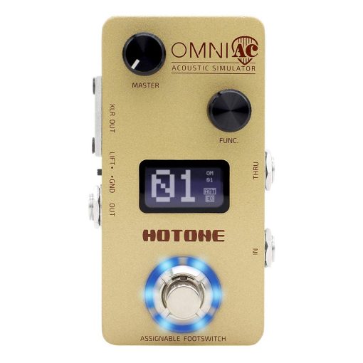 Pedal de Efectos para Guitarra y Bajo Hotone Omni AC Simulation