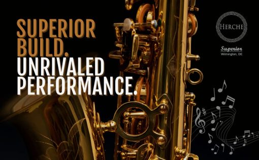 Saxofon Herche Superior Alto Saxophone X3 | Instrumentos Profesionales para Todos los Niveles | Llave de Mi Mayor | Aprobado por Educadores & Plan de Servicio - Imagen 8