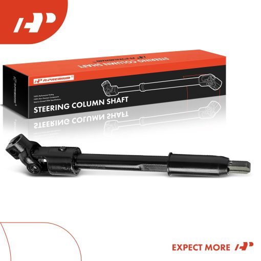 Eje de Direccion Inferior A-Premium Eje de Columna de Direccion Compatible con Ford E-250 Econoline 97-02, E-350 Econoline 98-98, E-350 Super Duty 99-08, E-450 Super Duty 04-08, Reemplazo # F7UZ3A525AA GC2Z3B676A - Imagen 8