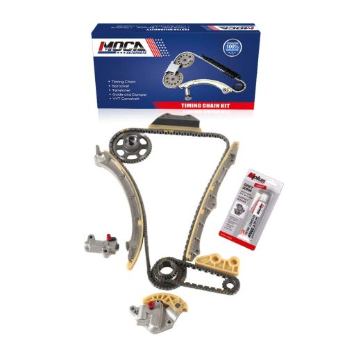 Kit de Cadena de Tiempo MOCA Compatible con 08-13 Honda Accord & Honda Civic & Honda CR-V & Acura TSX 2.4L L4 K24Z3 K24Z7