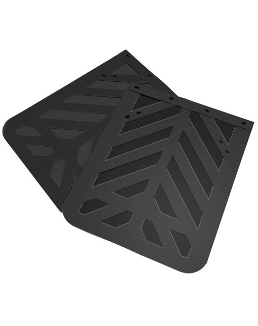 Juego de 2 Guardabarros de Goma Negros para Camion Semi y Remolque, 30" x 23.5" Pesados para Proteccion contra Salpicaduras de Pro Mud Flaps Fenders, Universal para 2 Piezas - Imagen 3