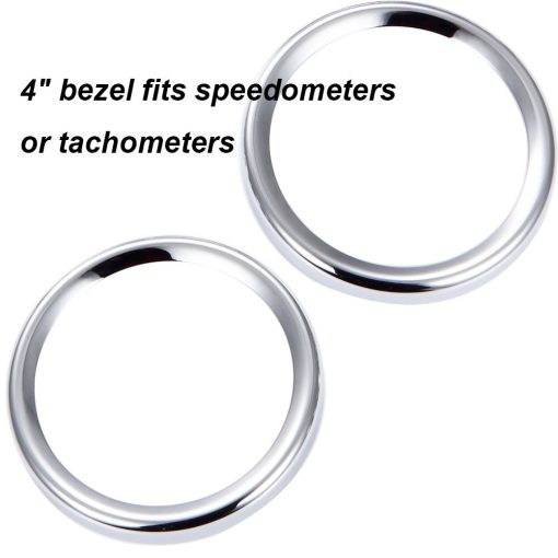 9 PCS Juego de Aros de Adorno para Estereo de Velocimetro y Altavoz Compatible con Harley Davidson Electra Street Glide Ultra Classic Modelos 1986-2013 - Imagen 6