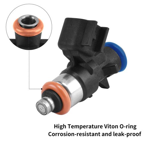 Inyectores de Combustible YOUYIA 0280158233 6pcs Compatible con Jeep Grand Cherokee Wrangler Chrysler Compatible con Volkswagen Compatible con Dodge Challenger Avenger Journey,Ram Reemplaza 0280158233 - Imagen 2