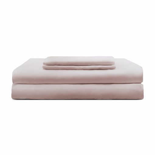Juego de sabanas 100% Lyocell de Eucalipto Sheets & Giggles - Todo Temporada, Hecho de manera responsable, Naturalmente Refrescante, Super Suave, Absorbe la Humedad, Equilibrio de Temperatura, Vegano - Full, Perla