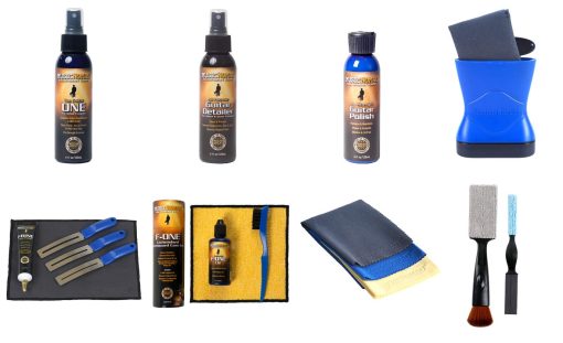 Kit Total Guitar Spa de MusicNomad 15 pc. - Detalle, Limpieza, Pulido y Acondicionamiento para tu Guitarra o Bajo (MN292)