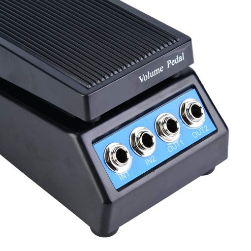 Pedal de Volumen para Guitarra Daphon DF1511A Pedal de Volumen Estereo DJ con Perilla de Ajuste de Amplitud Control Preciso de Volumen Entrada y Salida Dual - Imagen 8
