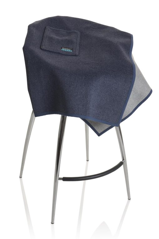 NorSari 'La Manta Portatil', El Supersuave Denim, Azul Picea y Gris - Imagen 6