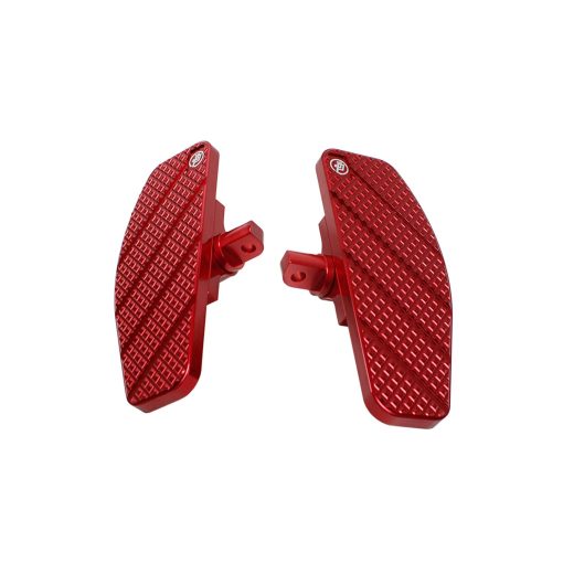 POWERJAMES Mini Pedal de pie largo de 7.9 pulgadas en rojo para Harley Davidson 2017-Antes de Steet Bob Low Rider, Springer Softail, modelos FX Dyna, Softail (Pequeno rojo) - Imagen 5