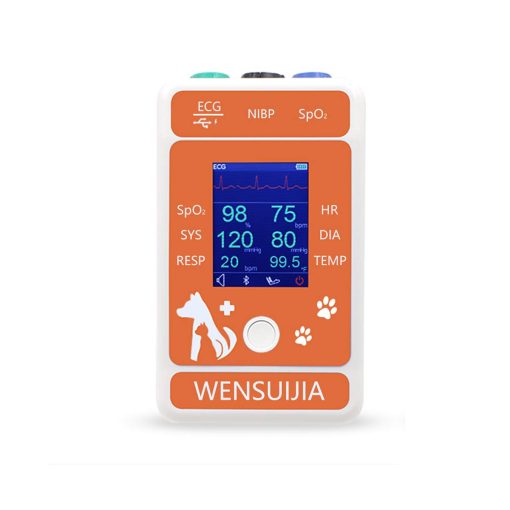 Monitor de Pacientes Veterinarios WENSUIJIA, Monitor Multiparametrico para Mascotas (Incluye Perros y Gatos) como Equipo Clinico