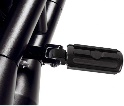 Asiento trasero del pasajero WOWTK con kit de reposapies para el pasajero apto para Harley Softail 2018-2024 Street Bob FXBB 18-later FXBB, modelos FXST y FXBBS a partir de '21 - Imagen 3