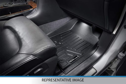 Juego de alfombrillas MAXLINER de 3 filas en negro compatible con Expedition/Navigator 2018-2022 con asientos de segunda fila tipo cubo (Incl. Max y L) - Imagen 3