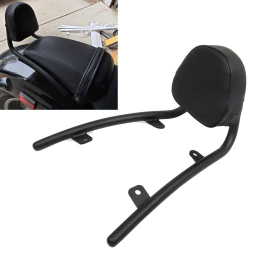 Worldmotop Respaldo desmontable Sissy Bar compatible con Honda Fury VT1300CX 2010-2019 Parrilla portaequipajes Respaldo para pasajeros ((Para VT1300CX-B))