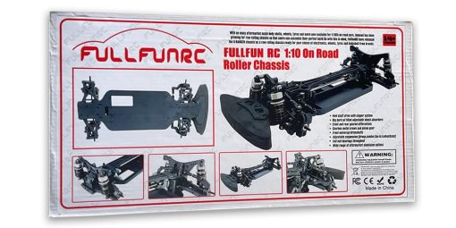 Chasis rodante de 4X4 a escala 1:10 FullfunRC sin electronica para coches RC en venta de grado Hobby - Imagen 6