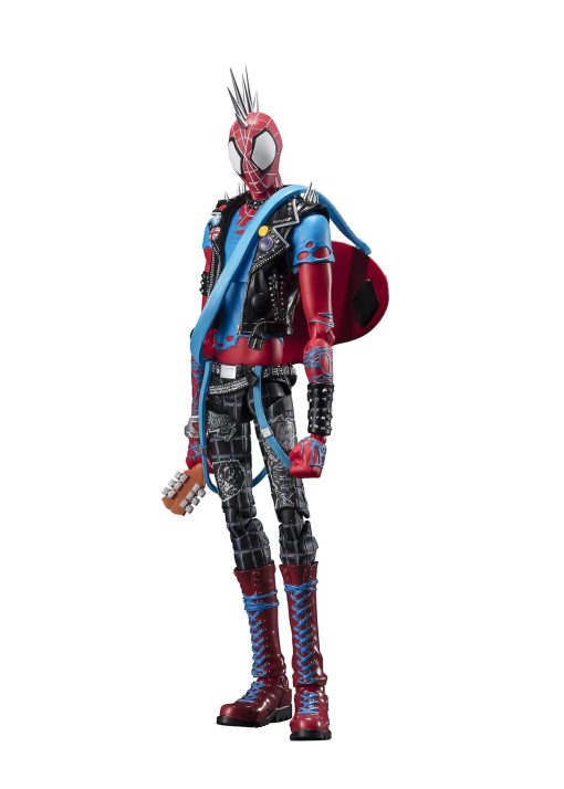 TAMASHII NATIONS - Spider-Man: Across The Spider-Verse - Spider-Punk, Figura de Accion Bandai Spirits S.H.Figuarts