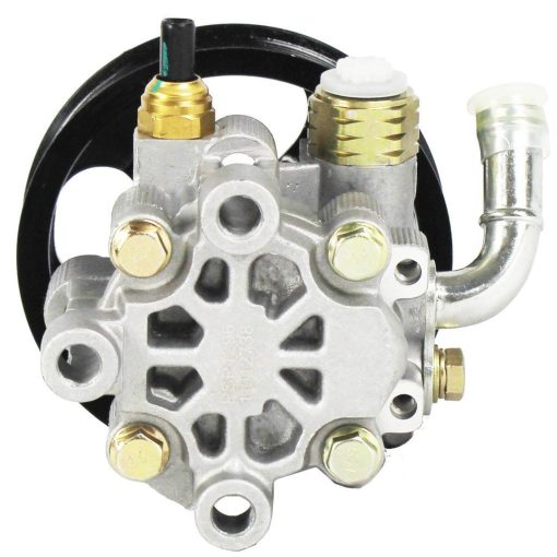 Bomba de direccion asistida nueva DNJ PSP1296 con polea para 01-07 / Toyota Highlander 2.4L DOHC - No requiere devolucion del nucleo - Imagen 4