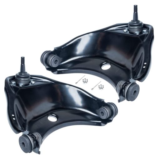 Conjunto de Brazo de Control Superior Delantero con Junta Esferica Compatible Con 1988-1999 Chevy GMC C1500 / 88-00 C2500 / 96-02 Savana Express 1500 2500 / 95-99 Tahoe Yukon AUQDD K620160 K620161 Izquierdo Derecho 2 Piezas Suspension