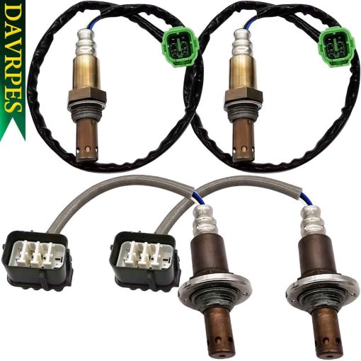 DAVRPES 4PCS Sensor de Oxigeno Delantero Trasero para 2007 2008 Suzuki Grand Vitara V6-2.7L Reemplazo #234-9031 234-4387