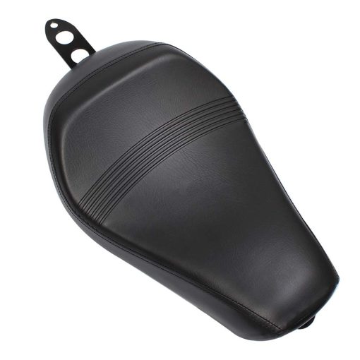Cojin de asiento delantero de conductor de motocicleta negro de cuero para Harley Sportster XL 1200 883 72 Forty Eight 2016-2020 - Imagen 4