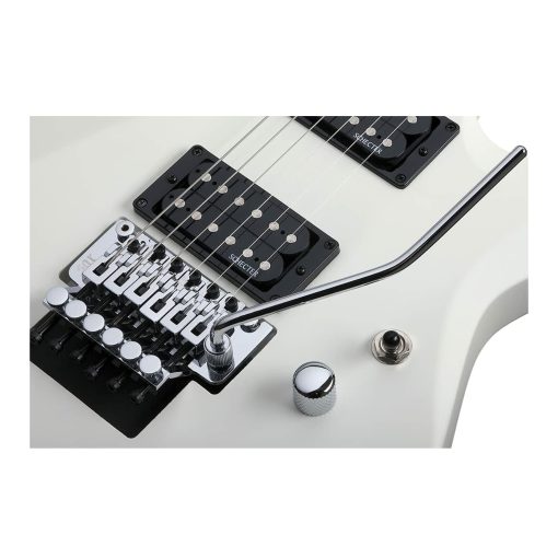 Guitarra Electrica de 6 Cuerdas Schecter C-6FR Deluxe (Diestro, Blanco Satinado) - Imagen 3
