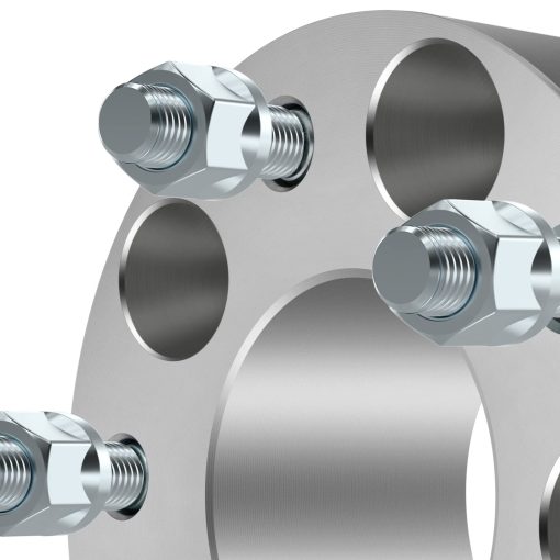 SCITOO 2Pc 2.5" pulgadas 5x4.75 a 5x4.75 Separadores de Rueda Hubcentric 5 Pernos 12x1.5 Tuercas W/O Lip Compatible con S10 Blazer para S15 - Imagen 5
