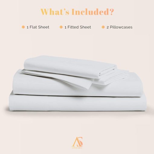 Juegos de Sabanas Ashton 100% Algodon Egipcio Split King para Cama Ajustable - 800 Hilos 5 PC Juego de Sabanas Superior Split King para Cama Sleep Number, Sabanas de Enfriamiento Suaves, Se Adapta a Colchon de Hasta 18" - Plata - Imagen 5