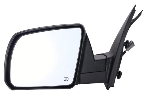 Espejo de remolque de repuesto para TOYOTA TUNDRA 07-16 con calefaccion, electrico, lado izquierdo, negro