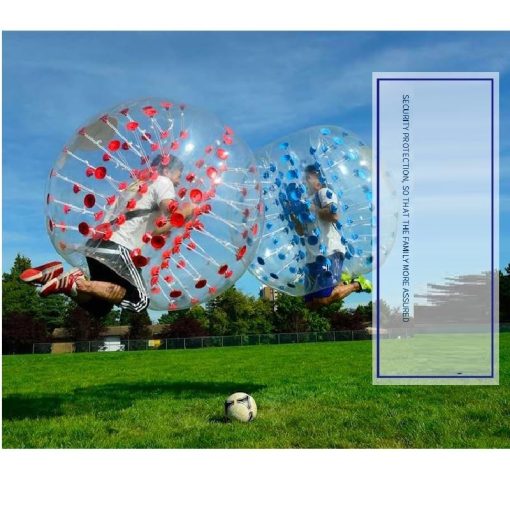 Pelota Inflable SZCQ Bumper ONE 1.2M/4ft de Diametro Balones de Futbol Burbuja para Ninos Pelotas de Juego Inflables Juguetes Golpeadores Humanos Bola Knock Zorb al Aire Libre - Imagen 6