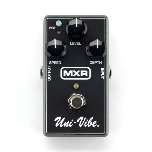 Pedal de Efectos MXR M68 Uni-Vibe Chorus Vibrato BUNDLE con Fuente de Alimentacion AC/DC para 9 Voltios DC 1000mA, 2 Cables de Parche de Guitarra con Extremos Metalicos y 6 Puas de Guitarra Dunlop - Imagen 2