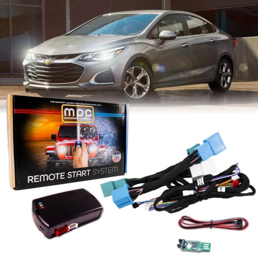MPC Kit de arranque remoto activado por control remoto para Chevrolet Cruze 2010-2019 - T-Harness plugin - Actualizador FlashLink - Soporte tecnico Premier en EE. UU.