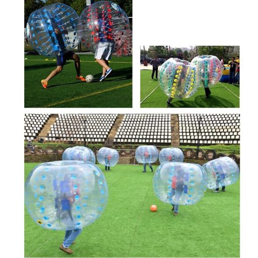 Pelota Inflable SZCQ Bumper ONE 1.2M/4ft de Diametro Balones de Futbol Burbuja para Ninos Pelotas de Juego Inflables Juguetes Golpeadores Humanos Bola Knock Zorb al Aire Libre - Imagen 5