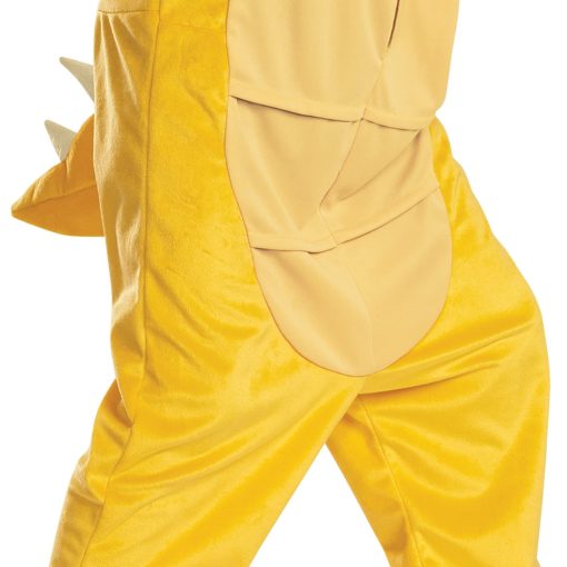 Disfraz de Caparazon Bowser con Capucha, disfraz oficial del personaje Super Mario para ninos, Talla (4-6) - Imagen 4