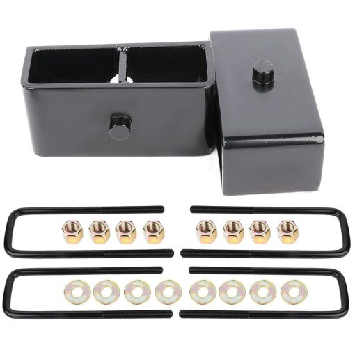 Kit de elevacion delantero de 2.5 pulgadas y trasero de 2 pulgadas SCITOO para Nissan 2005-2018 Espaciador de amortiguador de elevacion compatible con Nissan Frontier 2.4L 2006-2015 Separadores de elevacion delanteros Bloques de elevacion traseros - Imagen 8