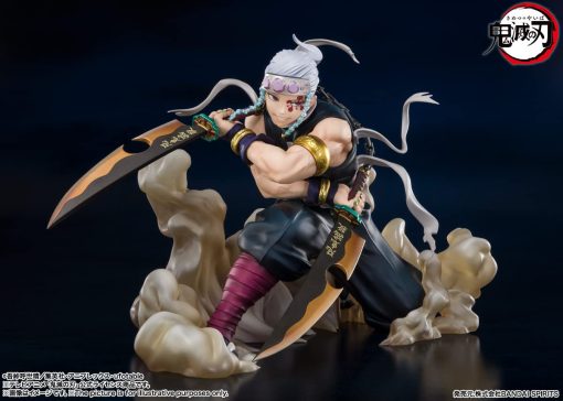 TAMASHII NATIONS - Demon Slayer: Kimetsu no Yaiba - Tengen Uzui, Estatua Coleccionable de Bandai Spirits FiguartsZERO - Imagen 2