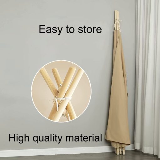 Tienda de Campana RongFa para Ninos- Tienda de Juego Portatil para Interiores y Exteriores (Khaki) - Imagen 8