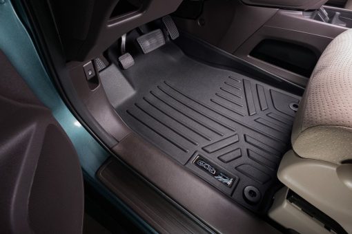 Tapetes de piso personalizados SMARTLINER 2 filas juego de revestimientos negros para Honda CR-V 2012-2016 - Todos los modelos - Imagen 2
