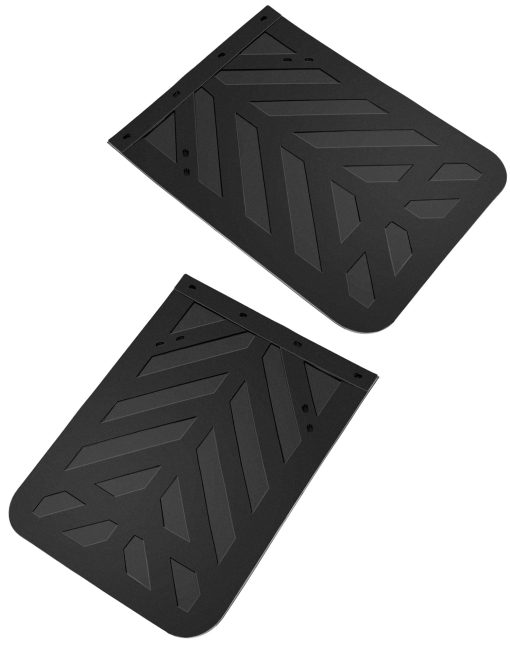 Juego de 2 Guardabarros de Goma Negros para Camion Semi y Remolque, 30" x 23.5" Pesados para Proteccion contra Salpicaduras de Pro Mud Flaps Fenders, Universal para 2 Piezas - Imagen 2