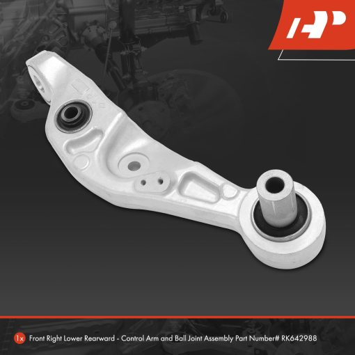 A-Premium Brazo de Control Delantero Derecho Posterior Inferior, con Bujes, Compatible con Lexus LS460 2007-2012, Reemplazo # K642988 - Imagen 2