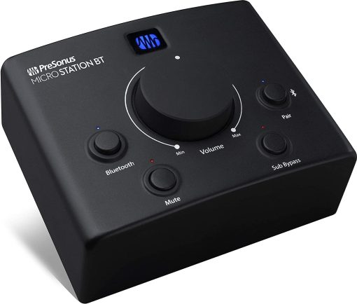 Controlador de Monitor PreSonus MicroStation BT 2.1 con Conectividad Bluetooth - Imagen 3