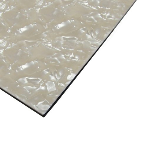 Material de Placa de Rasguno de 12 x 17 Pulgadas para Pickguard de Guitarra Electrica y Bajo, 4 Capas Nacar Envejecido - Imagen 3