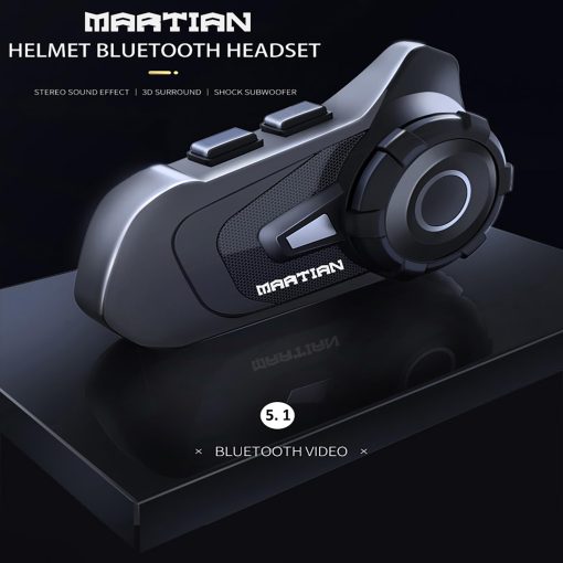 1Storm Casco de Motocicleta Modular de Cara Completa con Visera Doble + Spoiler Paquete con Auriculares Bluetooth para Motocicleta Freedconn: HB89 Blanco Brillante - Imagen 2