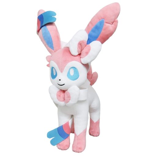Pokemon SAN-EI PP224 All Star Collection, Peluche de Ninfia (M), Altura 13.4 pulgadas (34 cm)