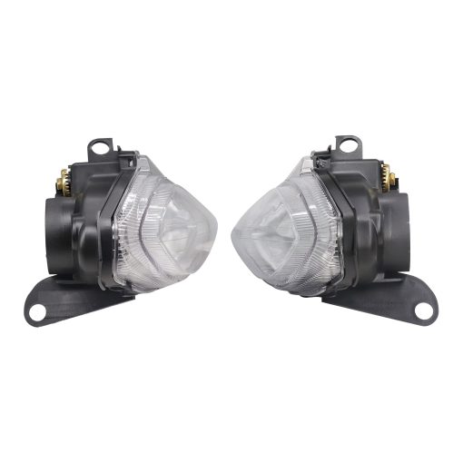Faros LED de alto y bajo haz DRL intermitentes para Yamaha YFZ 450 YFZ450R YFZ450X / Wolverine 450 350 Raptor 250 350 Raptor 700 2006-2022 blanco (2 unidades) - Imagen 3